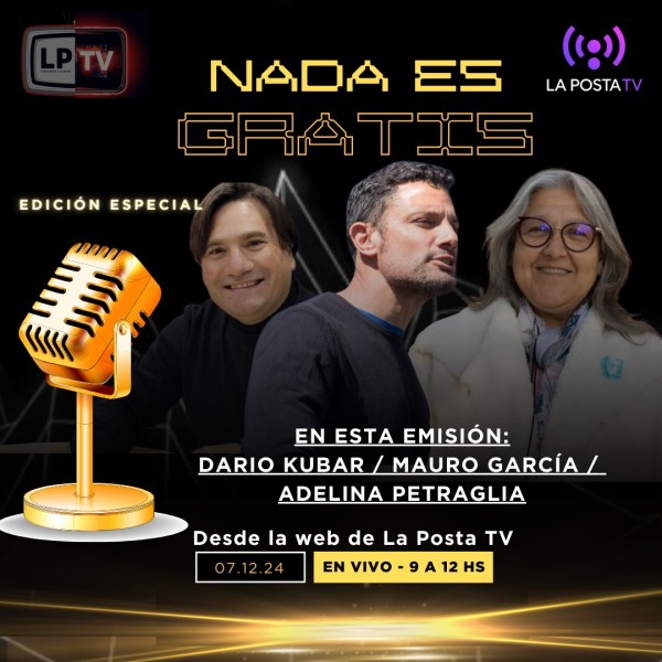 Emisión 12: Darío Kubar, Mauro García y Adelina Petraglia